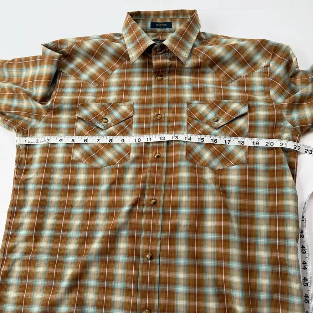 Men’s Pendleton Frontier Long Sleeve Shirt Size Medium - Picture 7 of 9